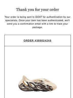 Yeezy Foam Runner in Bone and Brown